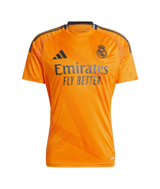 Camiseta Futebol adidas Homem de Real Madrid 24/25 Away Jersey Orange