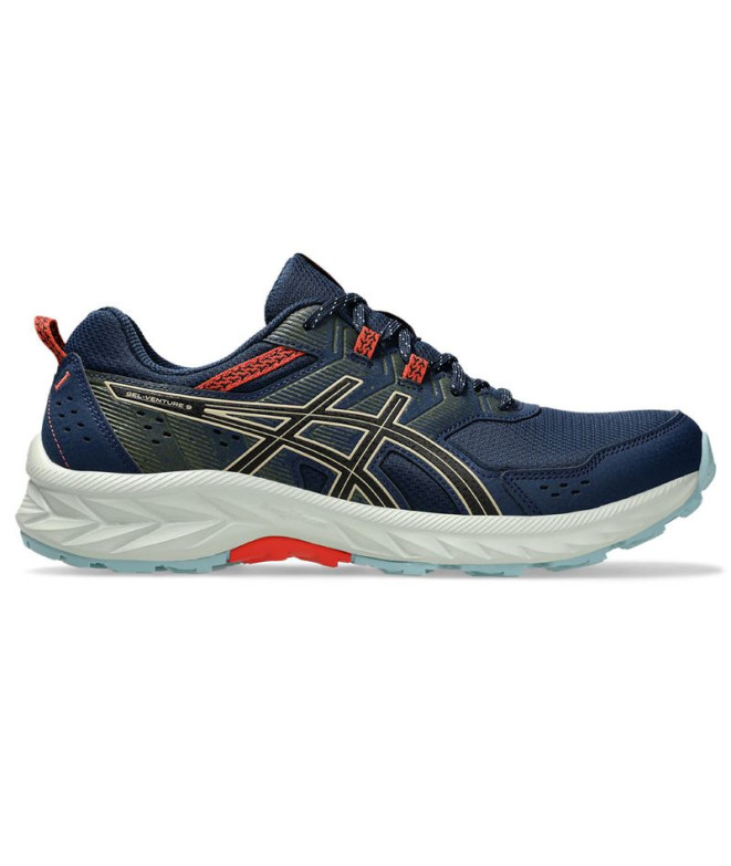 Chaussures Trail Gel Homme by ASICS -Venture 9 Bleu foncé