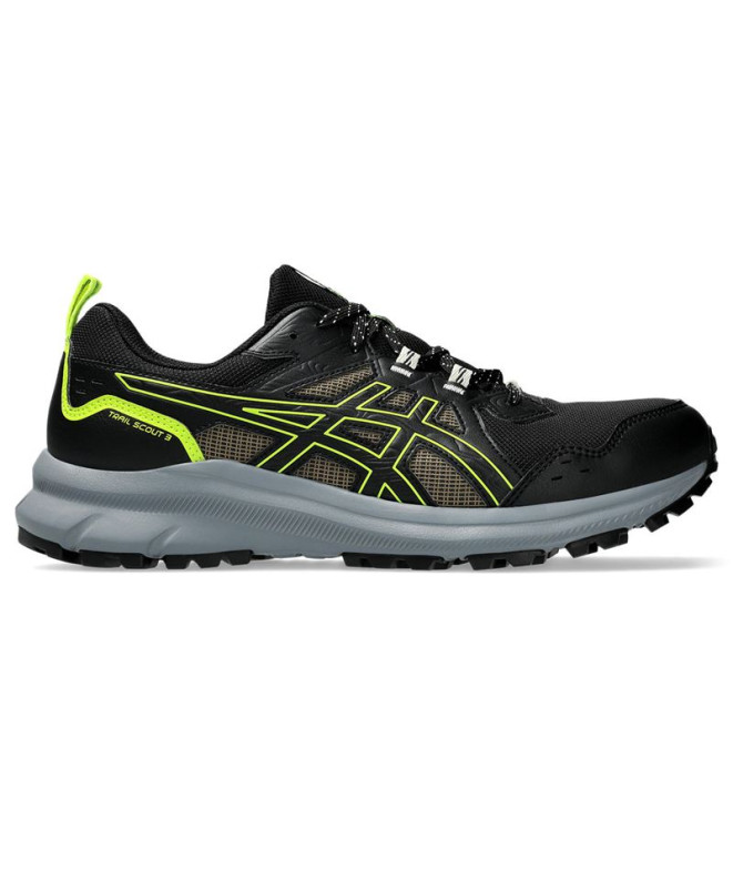 Chaussures Trail Trail Homme de ASICS Scout 3 Noir