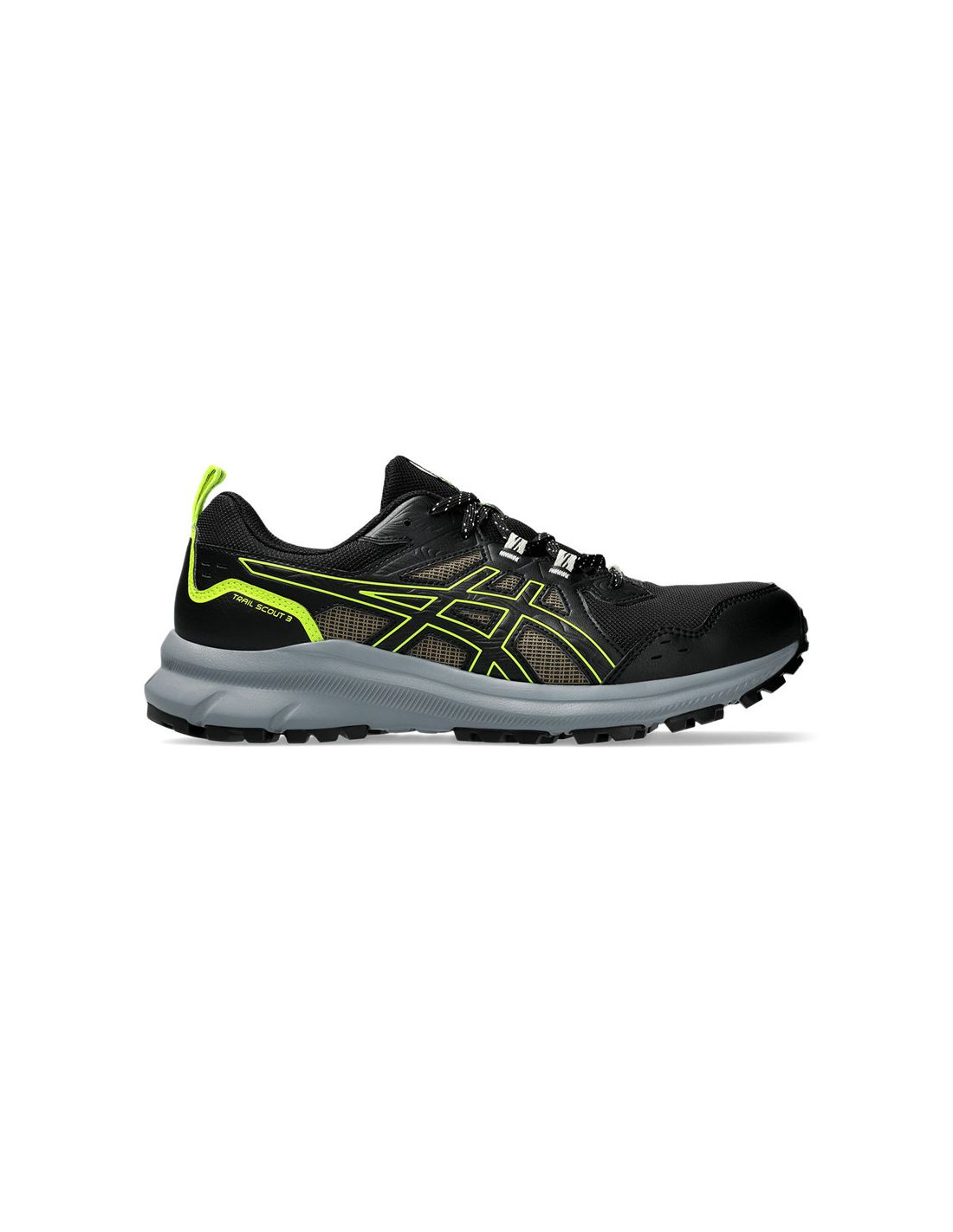 Zapatillas de Trail ASICS Trail Scout 3 Hombre Negro