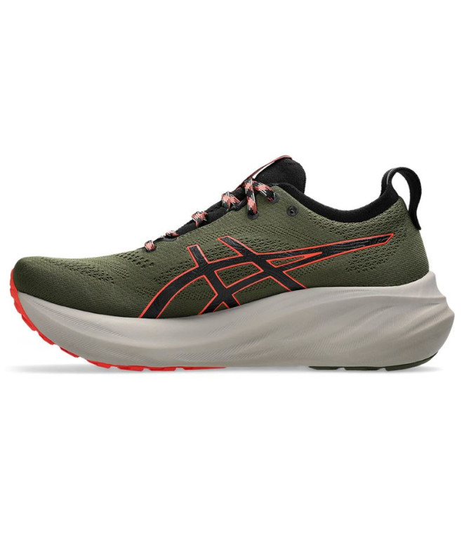 Zapatillas de Running ASICS Gel Nimbus 26 Tr Hombre Rojo