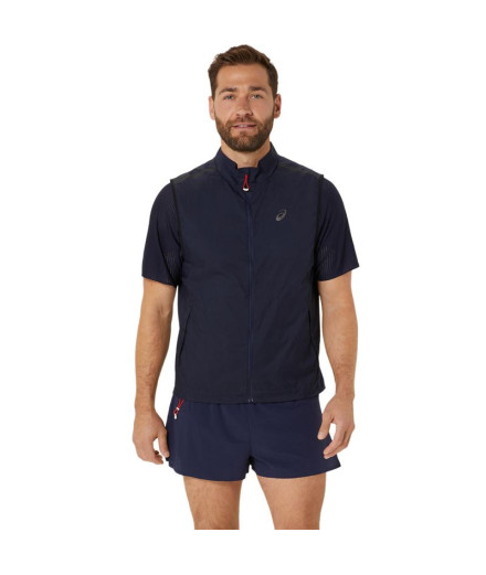 Colete Running Homem by ASICS Metarun Packable Gilet Azul...
