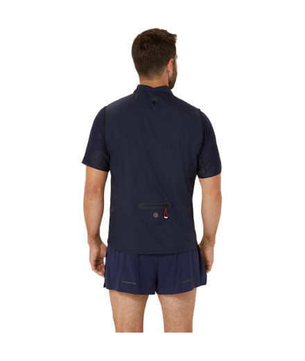 Colete Running Homem by ASICS Metarun Packable Gilet Azul... 2