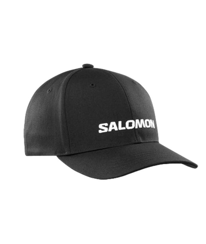 Casquette Salomon Logo noir profond