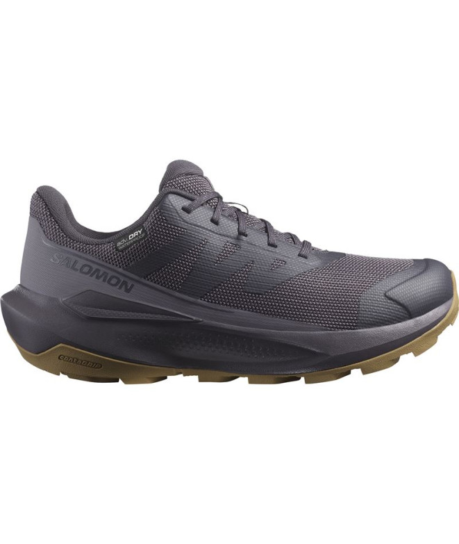 Chaussures Salomon Femme Elixir Tour Wp9 Gris