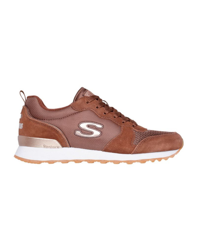 Chaussures Skechers Og 85 Chocolate Suede/ Ny Femme