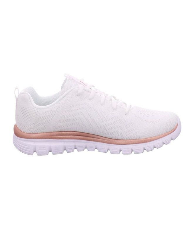 Sapatilhas Skechers Mulher Graceful-Get Connect Branco