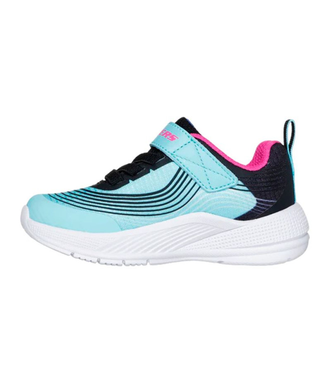 Chaussures Skechers Fille Microspec Advance Blue