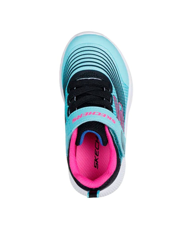 Zapatillas Skechers Microspec Advance Niña Azul