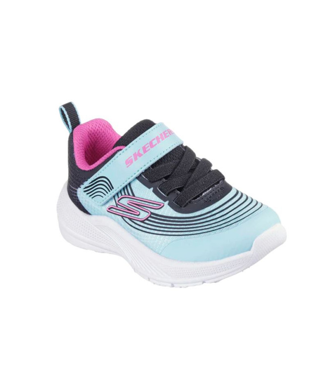 Chaussures Skechers Fille Microspec Advance Blue