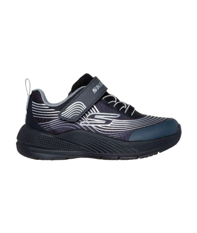 Zapatillas Skechers Microspec Advance Niño Negro