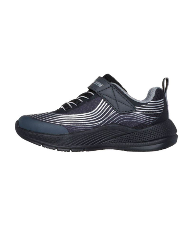 Chaussures Skechers Enfant Microspec Advance Noir