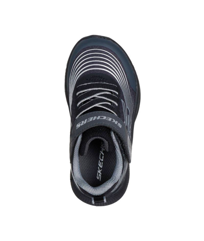 Sapatilhas Skechers Menino Microspec Advance Preto