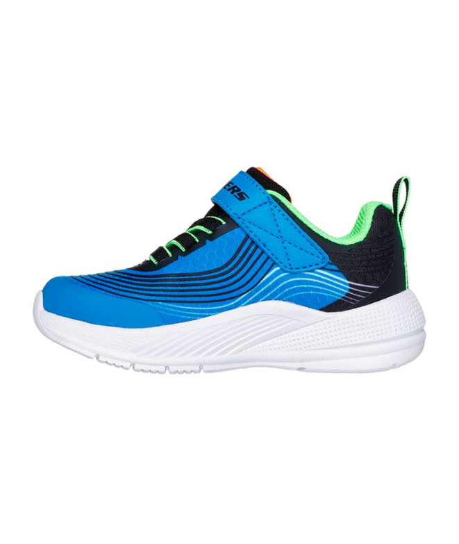 Zapatillas Skechers Microspec Advance Niño Azul
