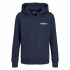 Moletom Jack and Jones Jjalvis Sweat Zip Navy Blazer Infantil