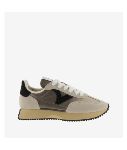 Sapatilhas Mulher Victoria Cosmos Nylon Metal Bege