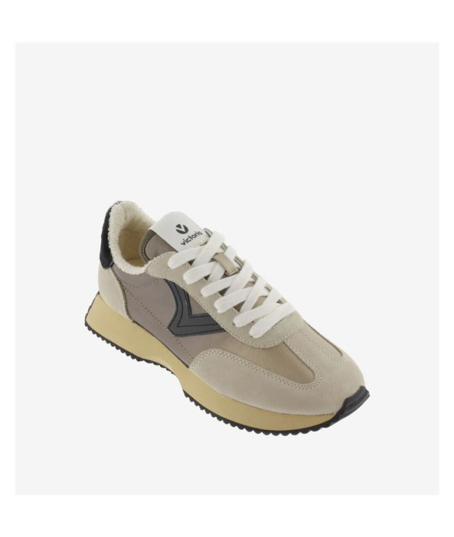 Sapatilhas Mulher Victoria Cosmos Nylon Metal Bege