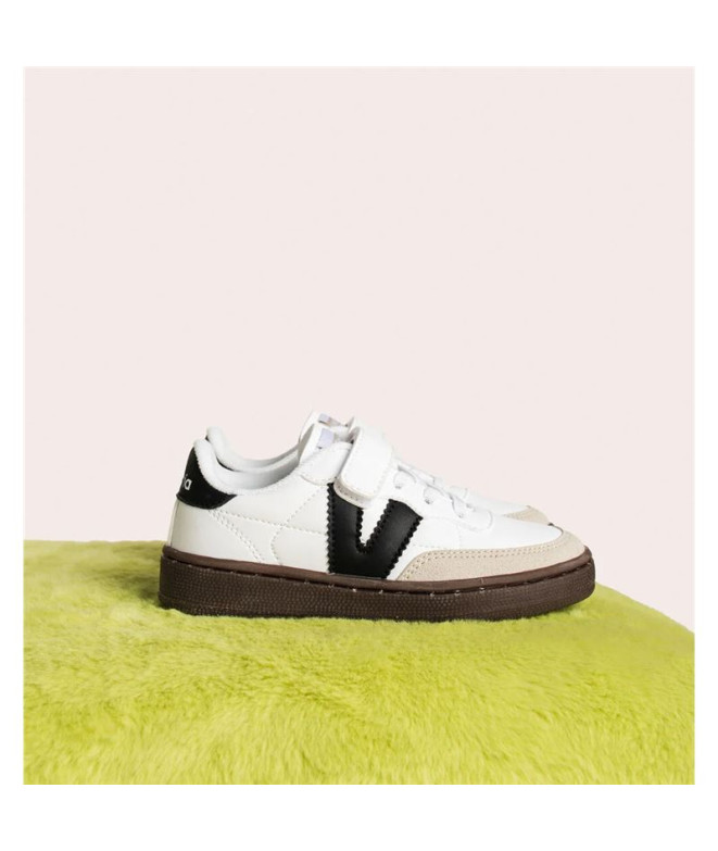 Chaussures Femme Victoria Oslo Effet Cuir Blanc