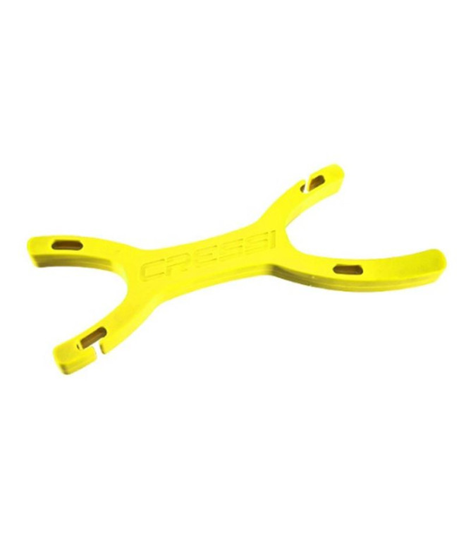Mini Plegador Cabo de Boya Cressi Amarillo Flúor
