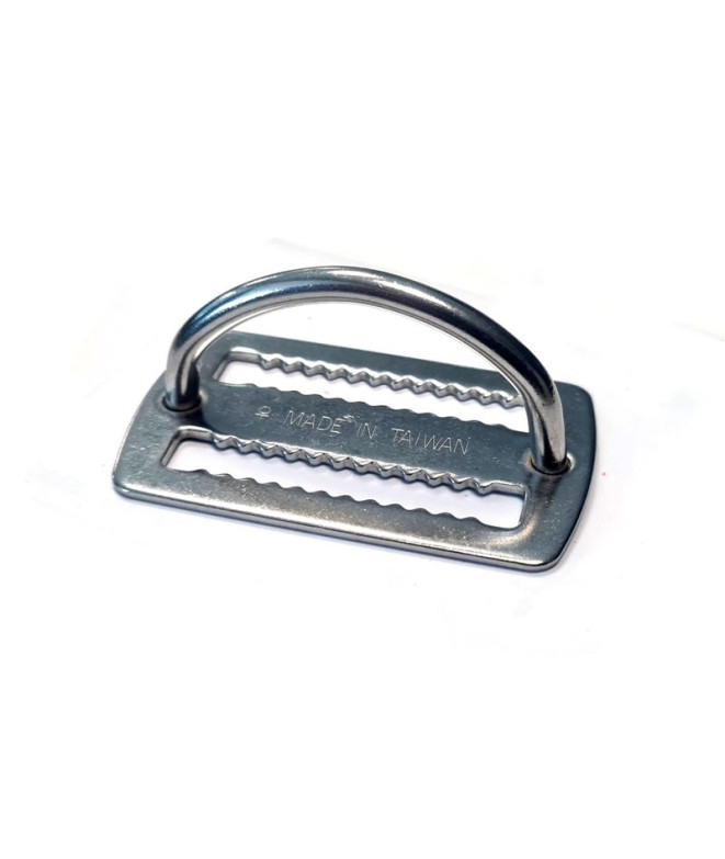 Hebilla Inox Cressi Antideslizante con Argolla