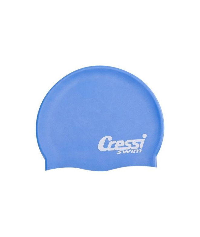 Bonnet natation Enfant by Cressi Silicone Bleu ciel