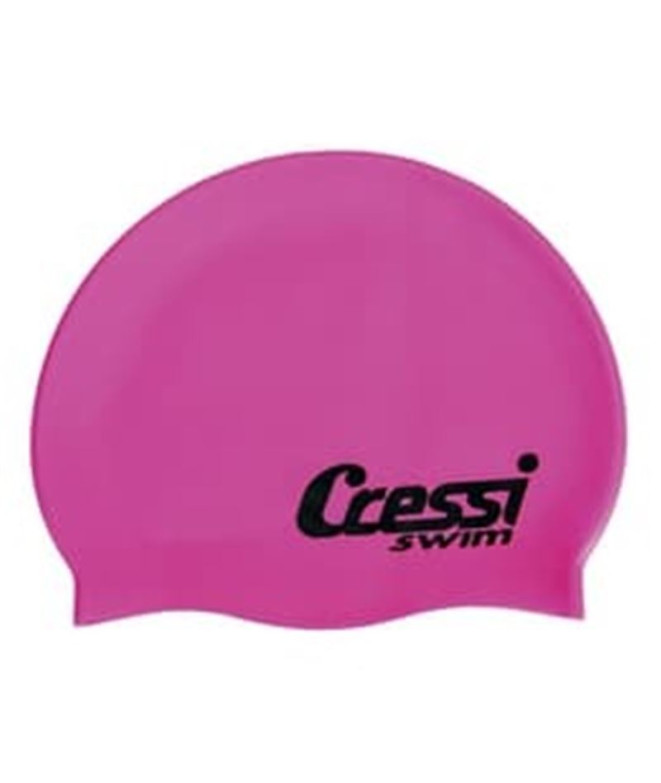 Boné natação Infantil de Cressi Silicone Rosa