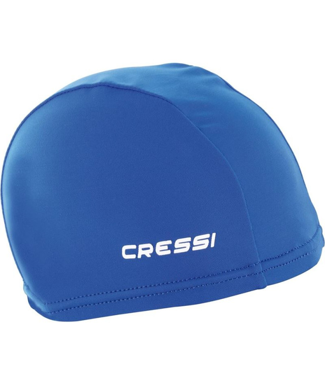 Bonnet Natation Unisexe Élastique Cressi bleu royal