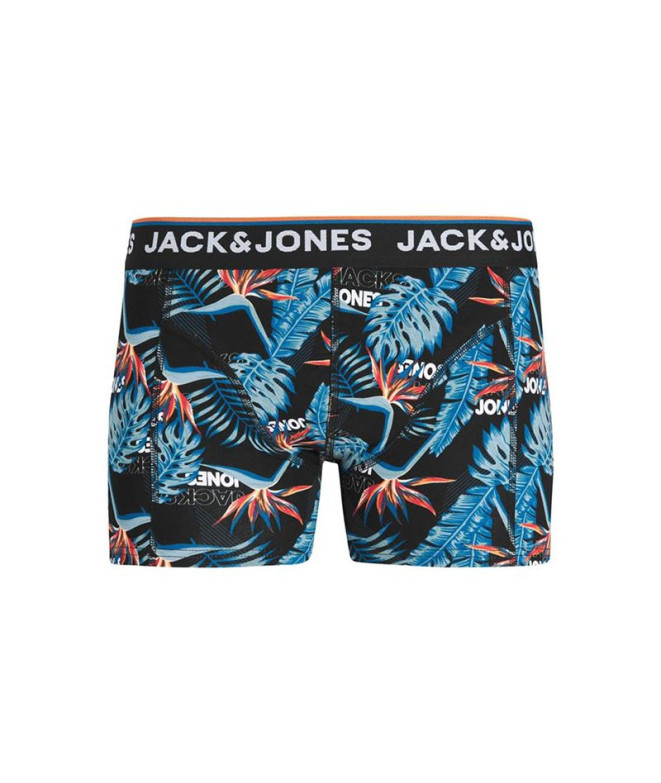 Cuecas Pack Jack e Jones Jacazores 3 Preto Homem