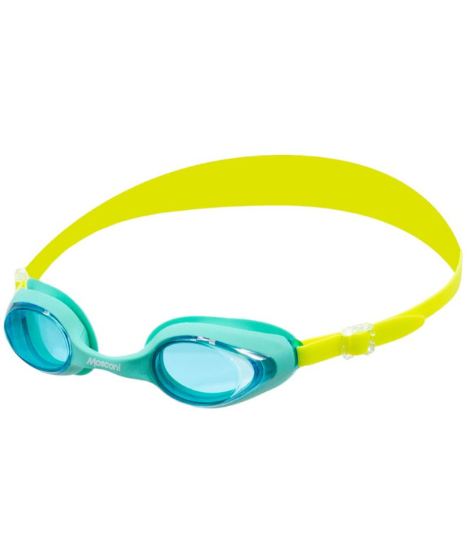 Gafas de Natation Mosconi Turquoise doux - Citron vert Enfant