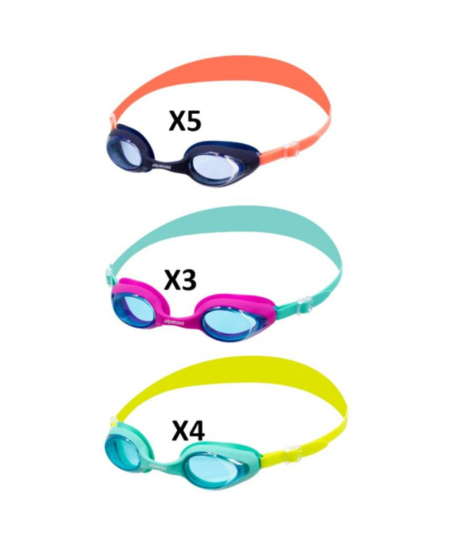 Gafas de Natation Mosconi Assortiment souple - Assortiment Enfant