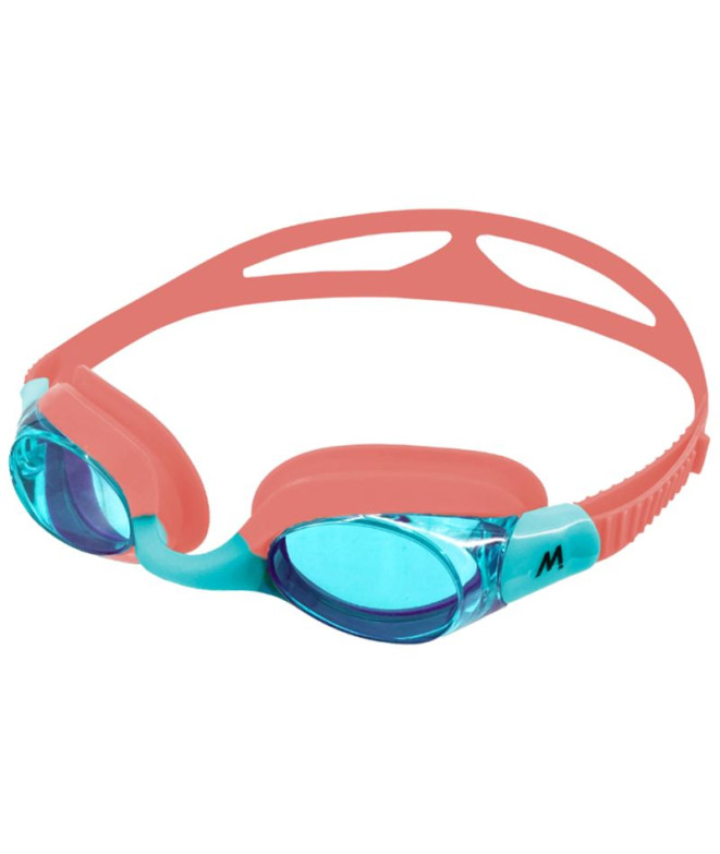 Gafa de natation Mosconi Enfant Easy Pro Coral-Turquoise