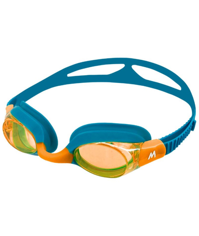 Gafas de natación Mosconi Easy Infantil Azul/Naranja