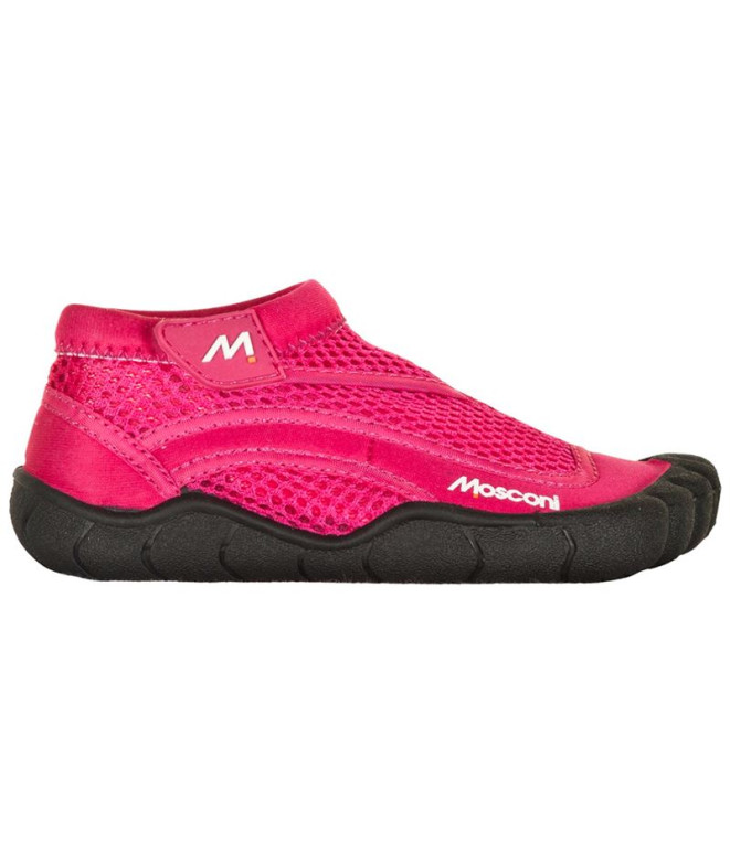 Escarpines Mosconi Aquafinger Rosa Chicle - Negro Hombre