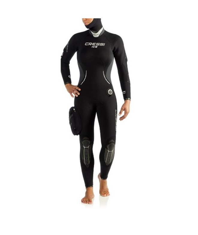 Neoprene Mergulho Mulher para gelo 7mm