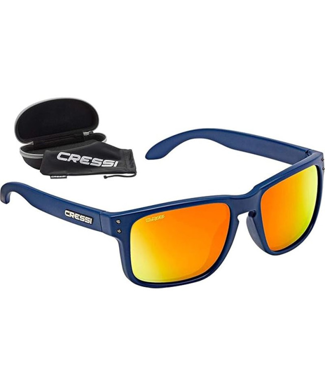 Cressi Blaze Navy-Mirror Orange Mirror Goggles