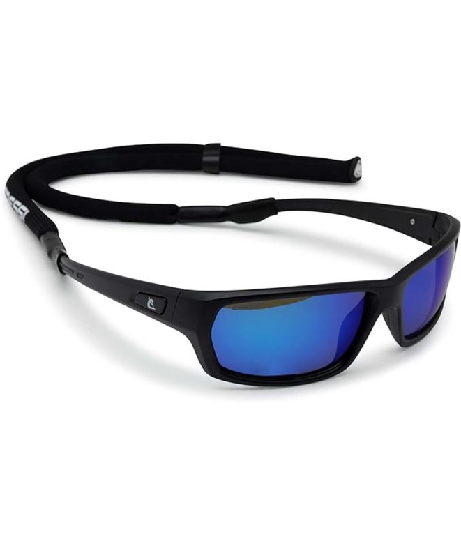 Cressi Bill Floating Goggles Black-Blue Mirror Lens