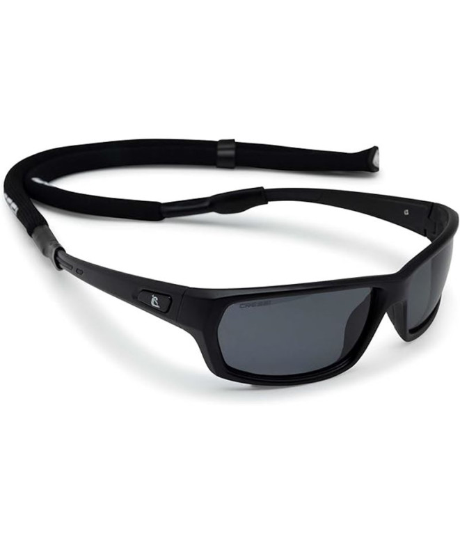 Cressi Bill Floating Goggles Black-Smoked Lens