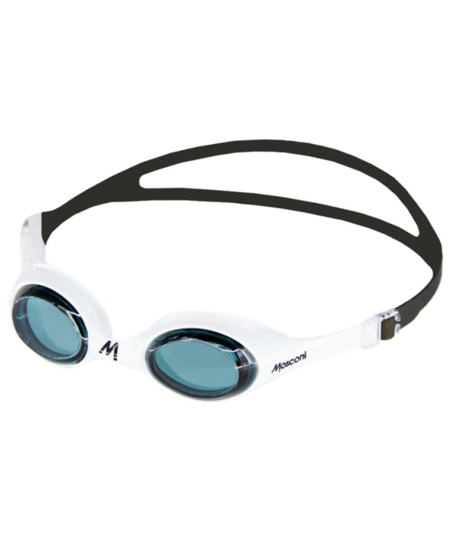 Gafas de Natação Mosconi Compacto Branco - Preto