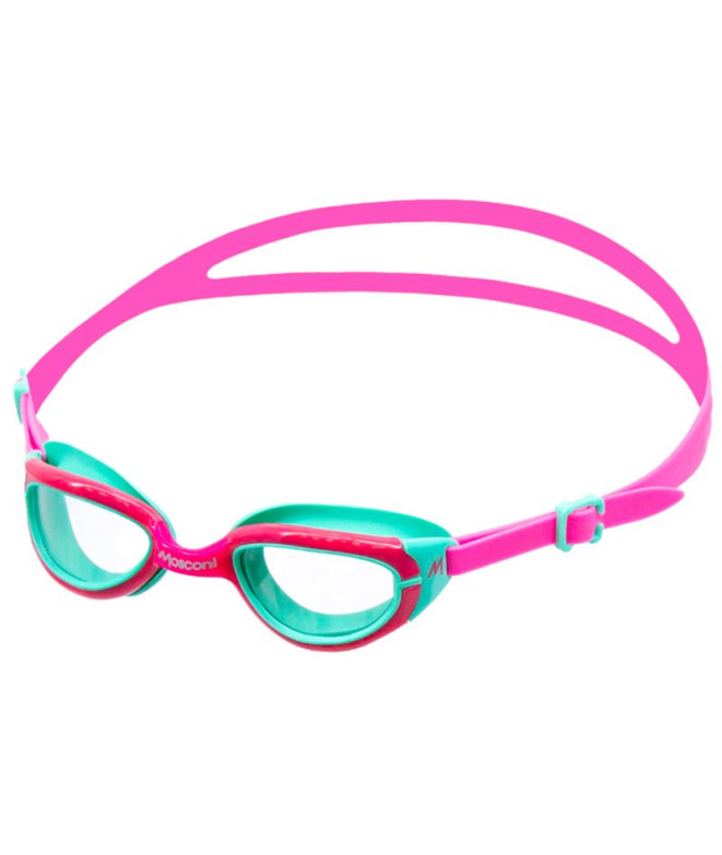 Gafas de Natação Mosconi Fit Fuxia - Turquesa Infantil