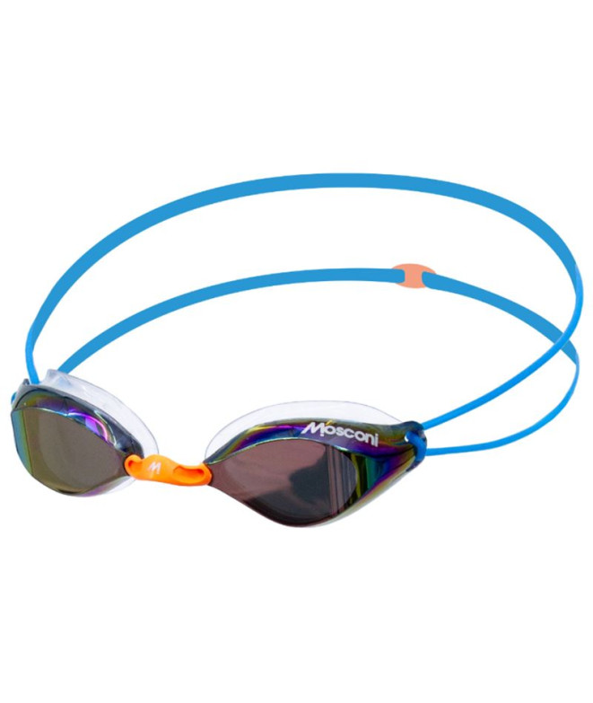 Gafas de Natation Mosconi Elite Bleu Miroir