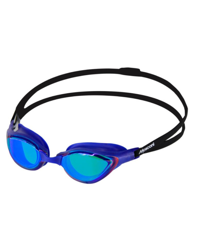 Gafas de Natação Mosconi Tinta Venom Blue - Preto