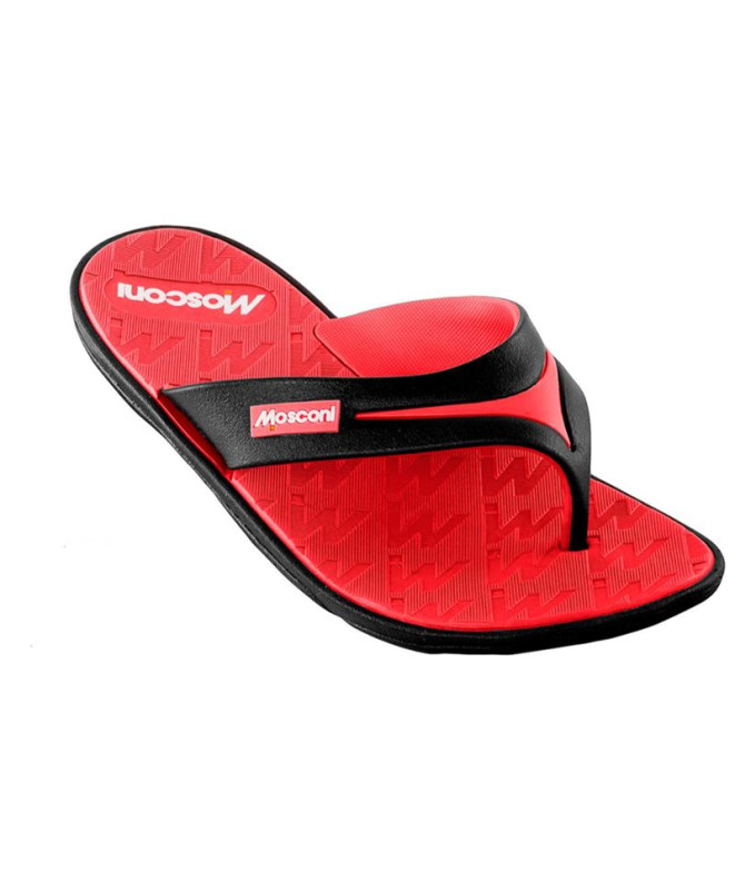 Chinelos Mosconi Pack Finger 2.0 20 Preto - Vermelho