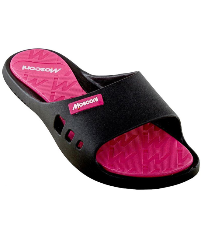 Chinelos Mosconi Pack Olympic 20 Preto - Fuxia Mulher