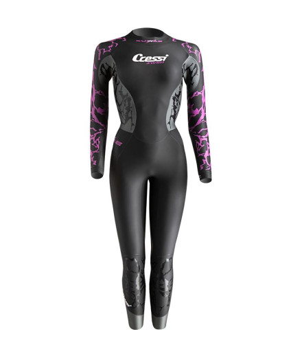 Neoprene para Águas abertas Cressi Kuwae Mulher 2-3-4mm