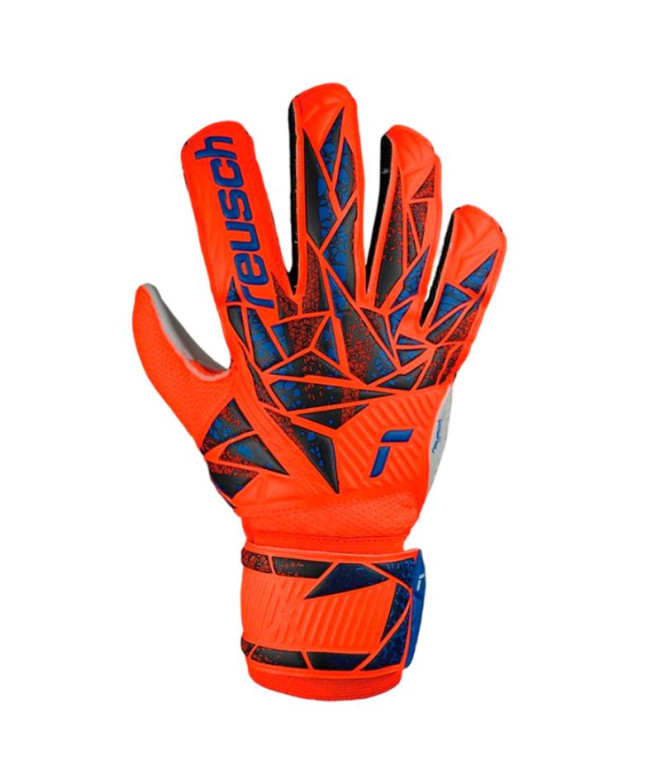 Gants de PorteroFootball de Reush Attrakt Solid Orange-Blue