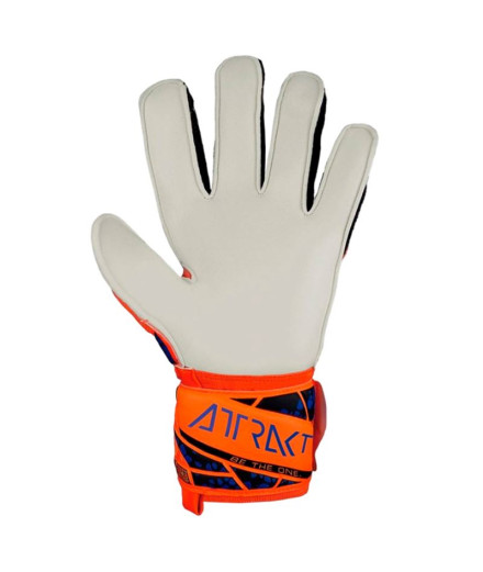 Gants de PorteroFootball de Reush Attrakt Solid Orange-Blue 2