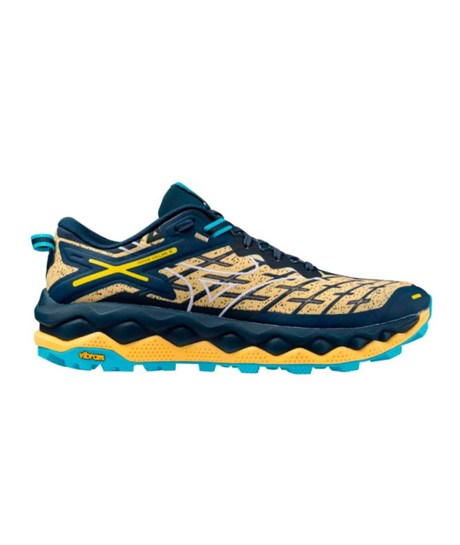 Chaussures Trail Mizuno Homme de Wave Mujin 10 Jaune