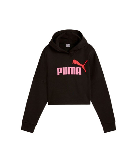 Moletom Casaco com capuz com logótipo Puma Ess G Menina Moletom Casaco com capuz com logótipo Puma Ess G Menina
