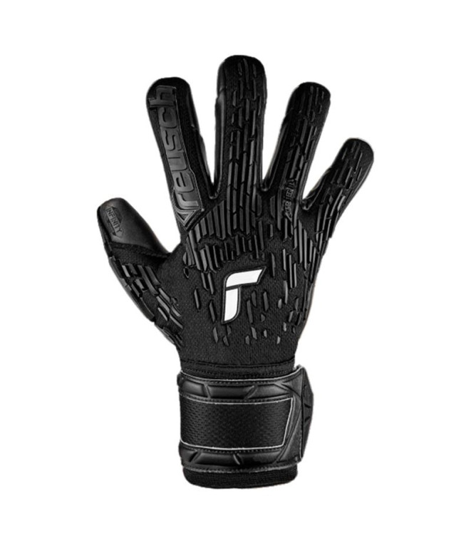 Guantes de Portero de Fútbol Reush Attrakt Freegel Infinity Negro