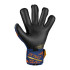 Gants de PorteroFootball de Reush Attrakt Gold X Evolution Bleu-Or-Noir